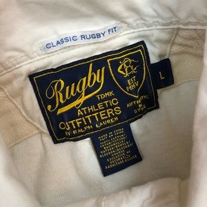 Polo by Ralph Lauren Shirts - Polo Ralph Lauren Rugby White Crest Shirt L Polo by Ralph Lauren Shirts - Polo Ralph Lauren Rugby White Crest Shirt L